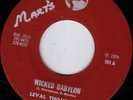 LINVAL THOMPSON/MART'S Orig JA/WICKED BABYLON - DUB....EX+..LISTEN