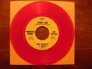 BEATLES 45 Penny Lane/Strawberry Fields Forever PROMO red vinyl PICTURE SLEEVE