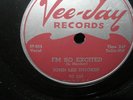 JOHN LEE HOOKER I'M SO EXCITED 78 ON VEE-JAY
