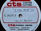 ELVIS PRESLEY SUPER RARE UK CTS ACETATE LP IN CUSTOM SLEEVE NM
