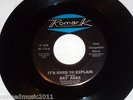Ray Agee: It's Hard to Explain/ instrumental [NEW, and unplayed]