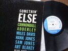 CANNONBALL ADDERLEY, MILES DAVIS Somethin Else LP US BLUE NOTE rvg 1958