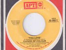 RARE SOUL 45 -CHOICE OF COLOUR - APT RECORDS