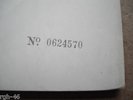 *BEATLES MONO WHITE ALBUM No 0624570 NICE CLEAN COPY LOW STAMPS 1, 1, 3, 4.
