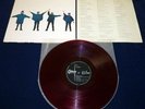 Beatles HELP ORIGINAL 1965 FIRST ISSUE JAPANESE **RED** VINYL LP IN GATEFOLD.