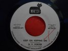 N.F. PORTER Keep On Keeping On/Don't Make Me Color My Black Face Blue 45 PROMO