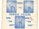 POPCORN BW/ DOOWOP TEEN 45 + PICTURE SLEEVE--RONNIE FULLER--HEAR BOTH--on JOLI