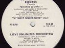 LOVE UNLIMITED ORCHESTRA - MY SWEET SUMMER SUITE Promo (LISTEN)