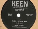 Sam Cooke 78 KEEN You Send Me 1957 MINT