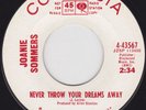NORTHERN SOUL 45 RPM - JOANIE SOMMERS on COLUMBIA RECORDS