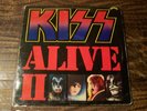 KISS - ALIVE II  RARE RED VINYL LP