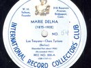 IRCC 200 - Les Troyens-Chers Tyriens (Marie Delna) & Adieu (Felia Litvinne)