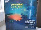 Lightnin' Hopkins Lightnin' And The Blues Herald Label Nice Disc-Photo Rare  NR