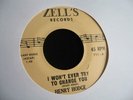HENRY HODGE - Won't Ever Try To Change You - RARE US ORIG - Listen 
