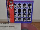 The Beatles A Hard Day's Night Japan Red Vinyl LP Obi