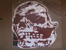 ORCHID / JEROMES DREAM split skull shaped record RED screamo emo punk