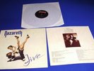 NAZARETH  -  NO LIVE   LP  -    SUPER  MEGA  RARE  FROM 1991  +  MINT 