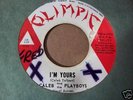 CALEB & THE PLAYBOYS  - I'M YOURS // SEE ABOUT ME -  SUPER RARE DOOWOP