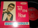 BUDDY HOLLY TELL ME HOW AUSSIE PS 7' EP CORAL OZ RARE