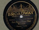 PRE WAR COUNTRY  PLEASANT FAMILY   BROADWAY 8149  E+