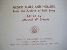 Son House Negro Blues And Hollers Library Of Congress 1942 Recordings 1960 LP