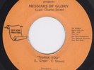 The Messiahs Of Glory Thank You  MODERN SOUL BLACK GOSPEL 45 HEAR