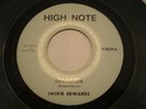 JACKIE EDWARDS INVASION AGGROVATORS HIGH NOTE 7 INCH RARE REGGAE NICE