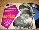 BEATLES Day Tripper EP 45 PORTUGAL 1966 Rare SLEEVE UNIQUE Portuguese LMEP 1234