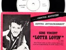 Gene Vincent very rare UK Demo '45 with Rush Picture Cover
