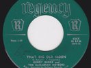 Canada Rockabilly 45 - BUDDY BURKE - That Big Old Moon / Street Of Sorrows
