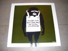 LIMITED & NUMBERED BANKSY ART COVER 12” DJ DM GREEN VERSION / SOLD OUT