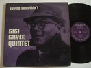 GIGI GRYCE NEW JAZZ 8230 SAYIN SOMETHIN Jazz