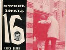 VINTAGE-CHUCK BERRY-SWEET LITTLE 16-'58 CHESS 45 EP-ORIGINAL HARDBOUND COVER