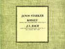 JANOS STARKER / KODALY - BACH : SONATA FOR UNACCOMPANIED CELLO JAPAN LP