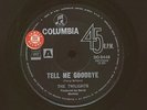 THE TWILIGHTS TELL ME GOODBYE OZ 60'S 45 PHASING