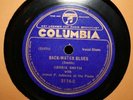 Columbia 3176-D Bessie Smith James P. Johnson Clarence Williams Back-Water Blues