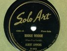 Solo Art 12001 Albert Ammons BOOGIE WOOGIE/Mecca Flat Blues  1939 1st SA session