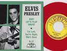Elvis - 45 - Baby Let's Play House - Red Vinyl - w/Pic Slv