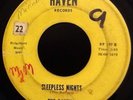 Super Rare 60s Garage Psych Rock 45 RAVENS Sleepless Nights On HAVEN - LISTEN