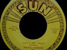 Rare R&B 1956 Unissued ROSCO GORDON LET'S GET HIGH / BOP WITH ME BABY SUN 801