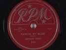 Hear '51 Blues 78 HOWLIN' WOLF Passing By Blues RPM 340