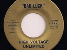 Rare Funk Soul 45: HIGH VOLTAGE UNLIMITED on R.D. Donaldson's 