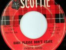 SWEETIE JONES: Baby Please Don't Leave (rare rockabilly vinyl 45)