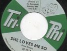 Harvey - She Love Me So - Original Press Tri - Phi 7 Inch