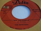 THE DEVOTIONS rip van winkle RARE DOO WOP 45 on DELTA