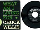 CHUCK WILLIS 1958 Atlantic-EP-612 What Am I Living For Extended Play and Cover