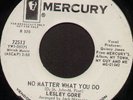 Rare 60's R&B Northern Soul 45 - LESLEY GORE (Mercury) *No Matter What You Do*