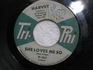 HARVEY SHE LOVES ME SO/ANY WAY YOU WANTA TRI PHI 1017,Soul, 45
