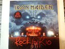 IRON MAIDEN ROCK IN RIO LIMITED EDITION TRIPLE PIC DISC RARE ORIGINAL PRESS