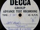 LEAF HOUND - ORIGINAL UK ACETATE 2-TRACK DECCA 10-INCH 1971 2-SIDED